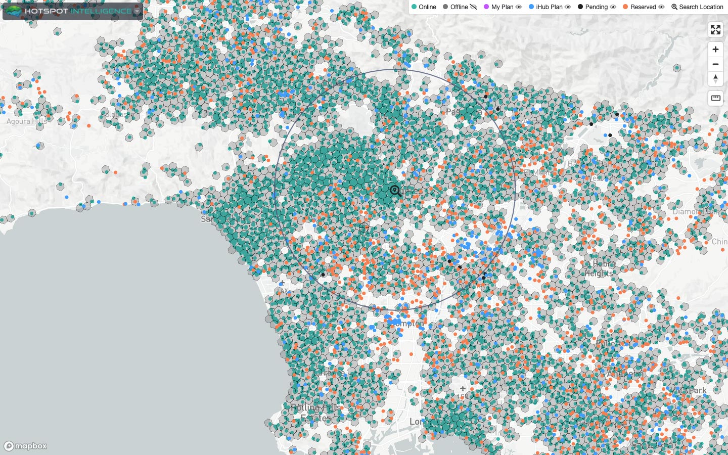 Helium Hotspots within LA